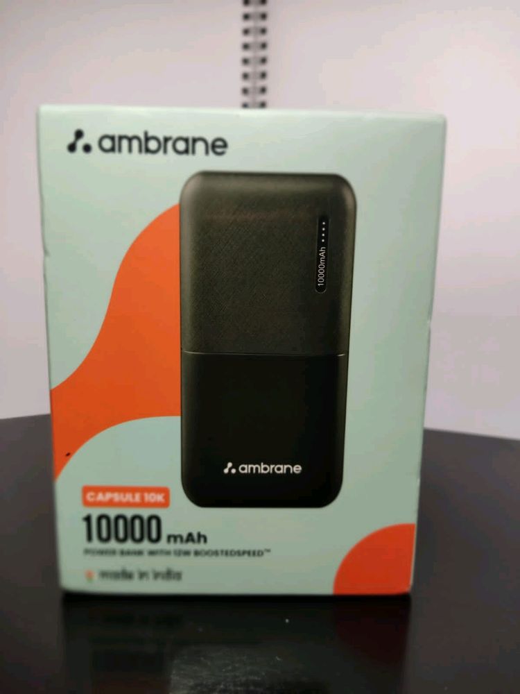 Ambrane PP111 10000mah Powebank