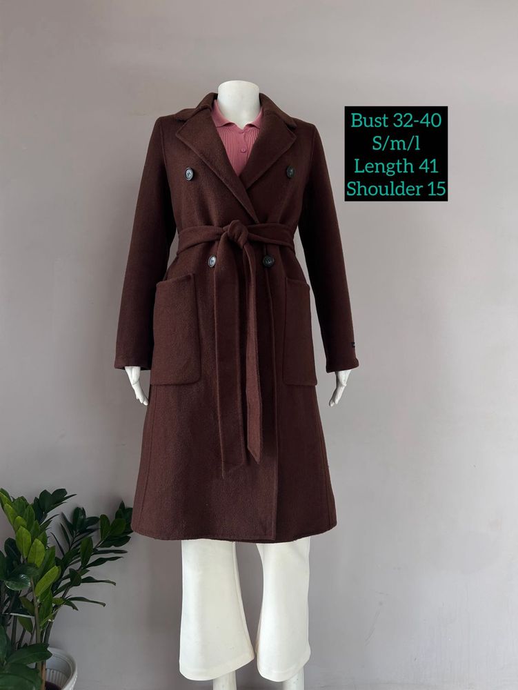 Premium Brown Overcoat