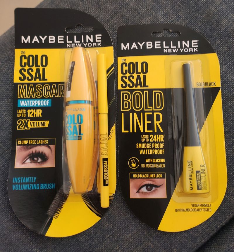 The Colossal Combo - Mascara + Bold Liner