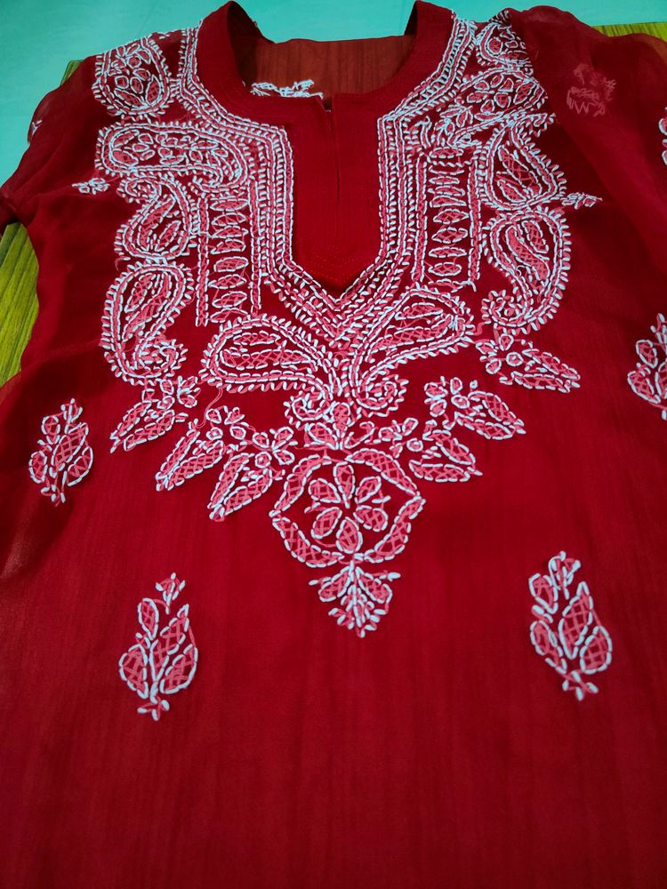 Chikankari Kurti