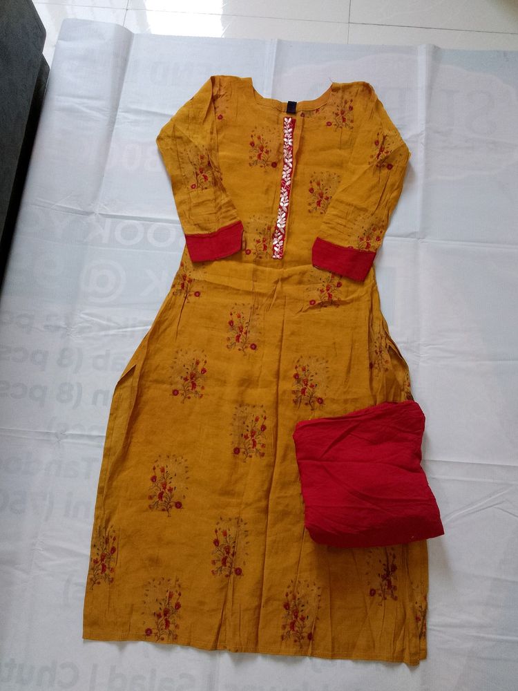 Kurti Plazo Set