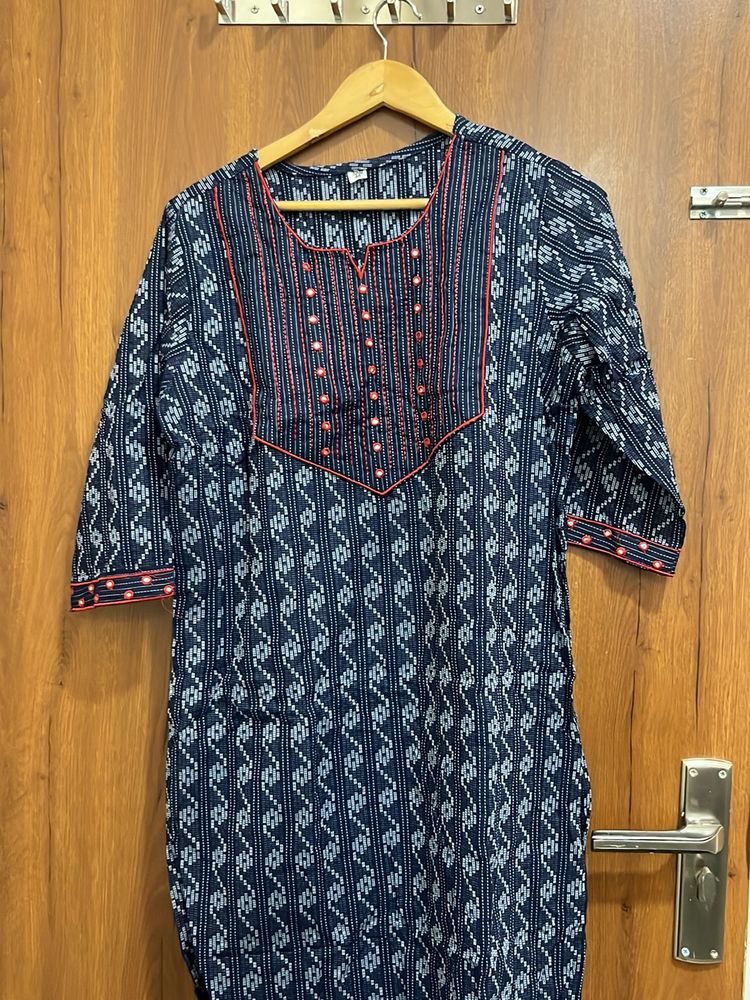 Cotton Blend Stylish Kurta