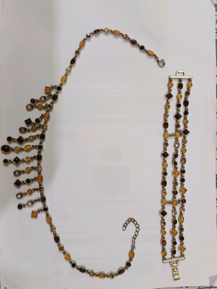 Amber Stone Set