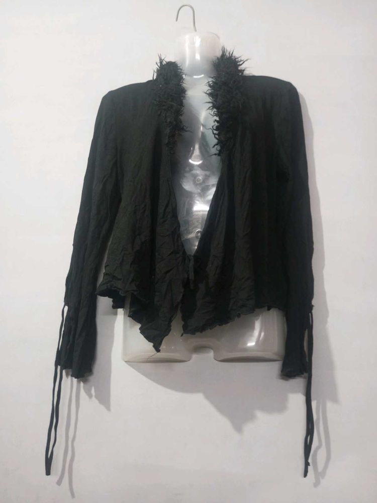 Very Beautiful Black Shrug Jacket