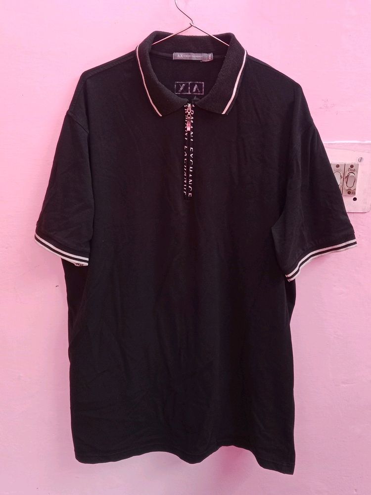 ARMANI EXCHANGE Men's Black Tshirt