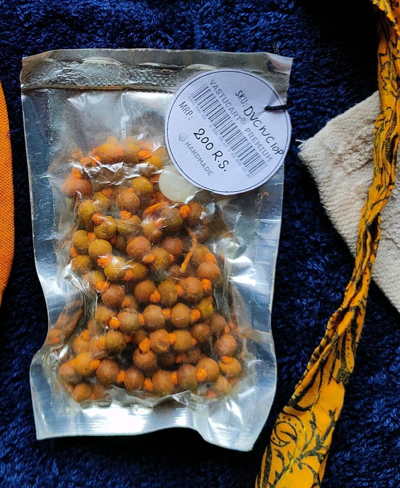 Haldi Jap Mala Turmeric Rosary For BaglaMukhi Jaap