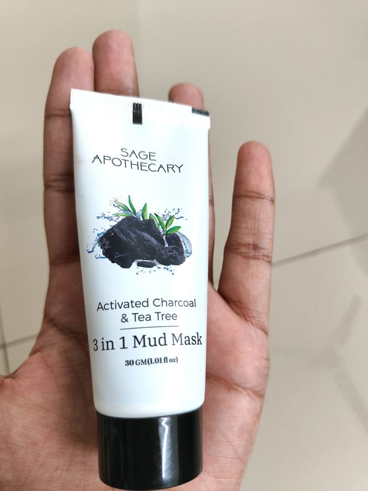 Sage Apothecary Charcoal Mud Mask