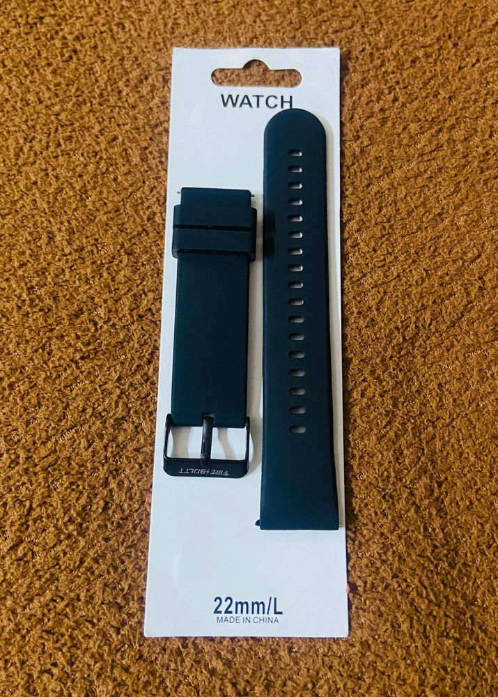 Fire Boltt 22mm Strap (black)