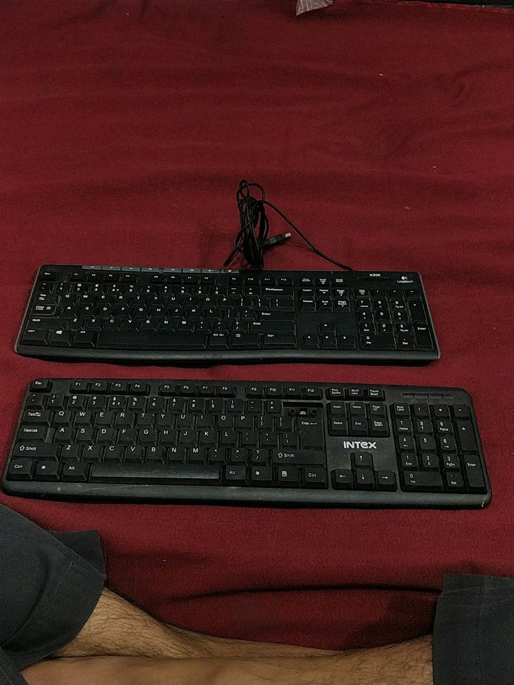 Logitech Or Intex Keybord