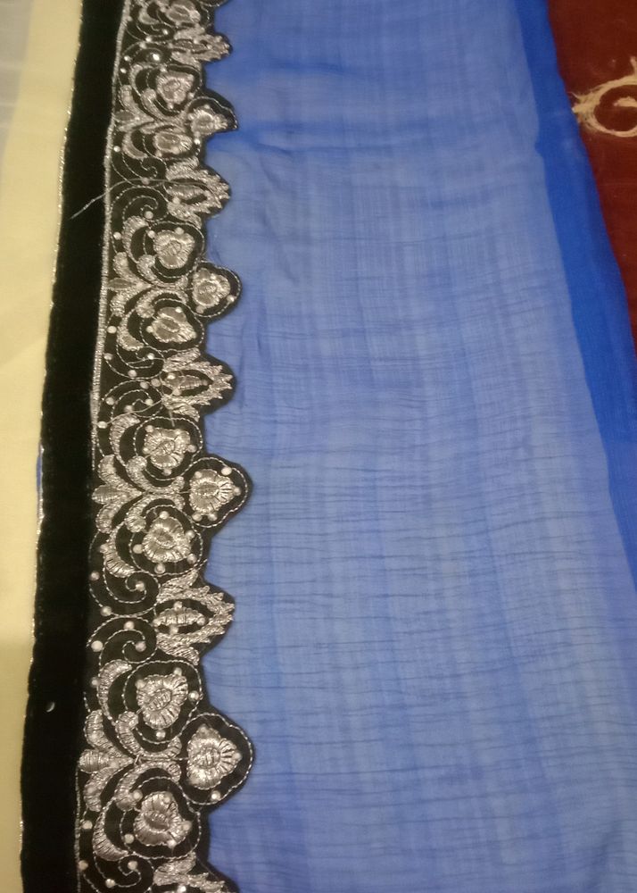 Double Shed Party Wear Saree