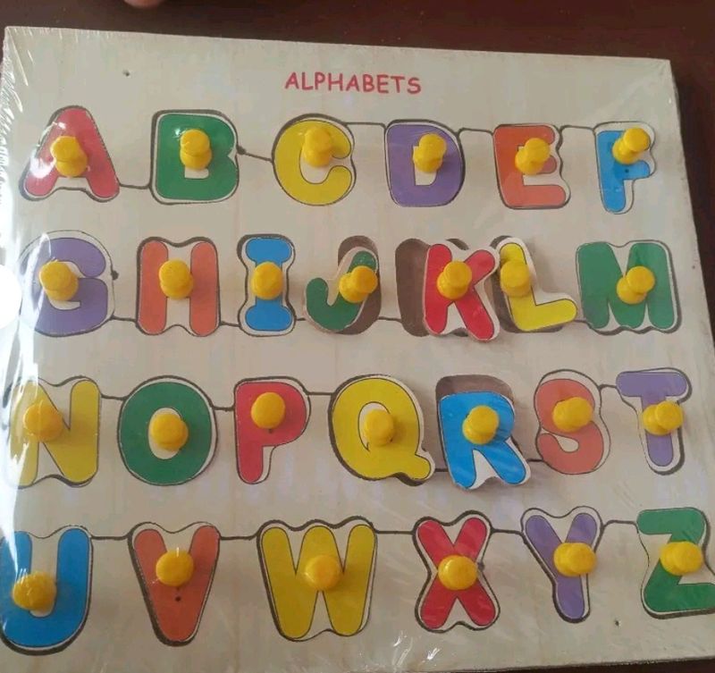 Brand New** Alphabet 🔠🔡🔤 Wooden Puzzle Board