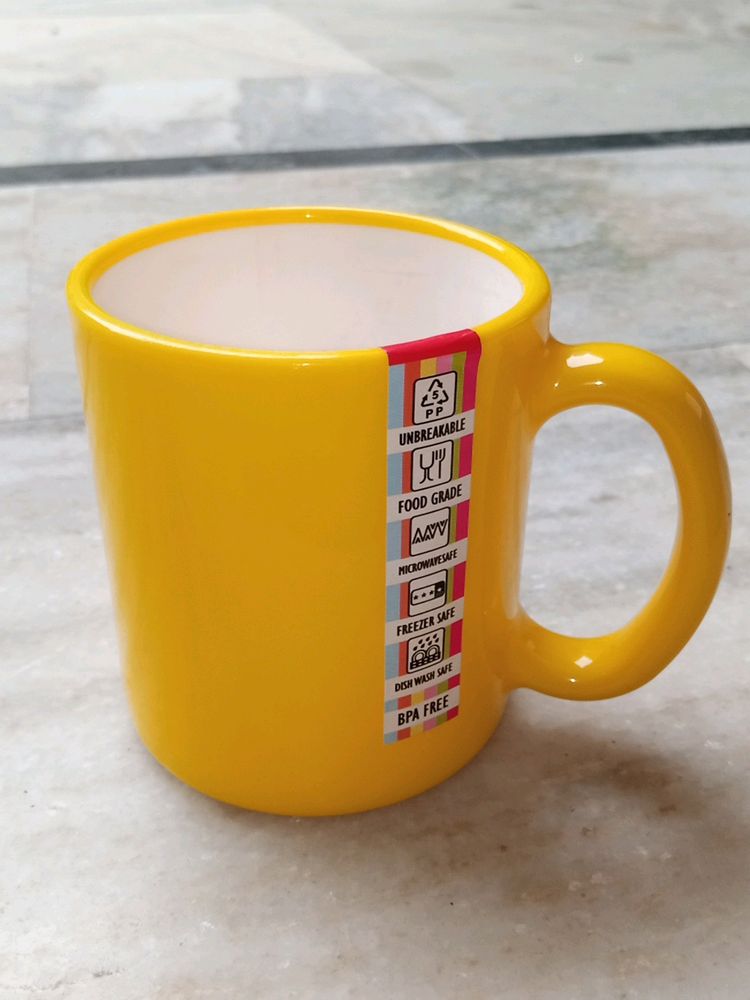 Microwave Safe PP Plastic Coffee Mug