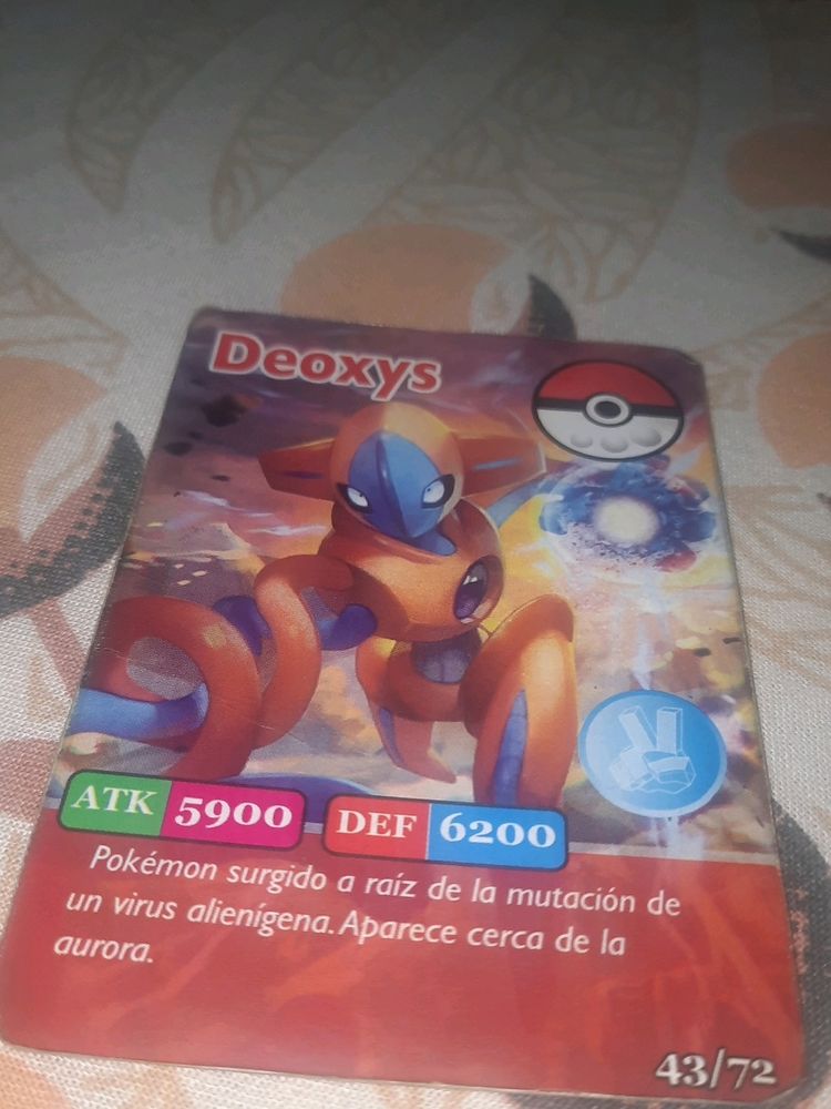 Deoxys Pokemon Card💫