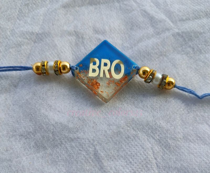 Blue Resin Rakhi