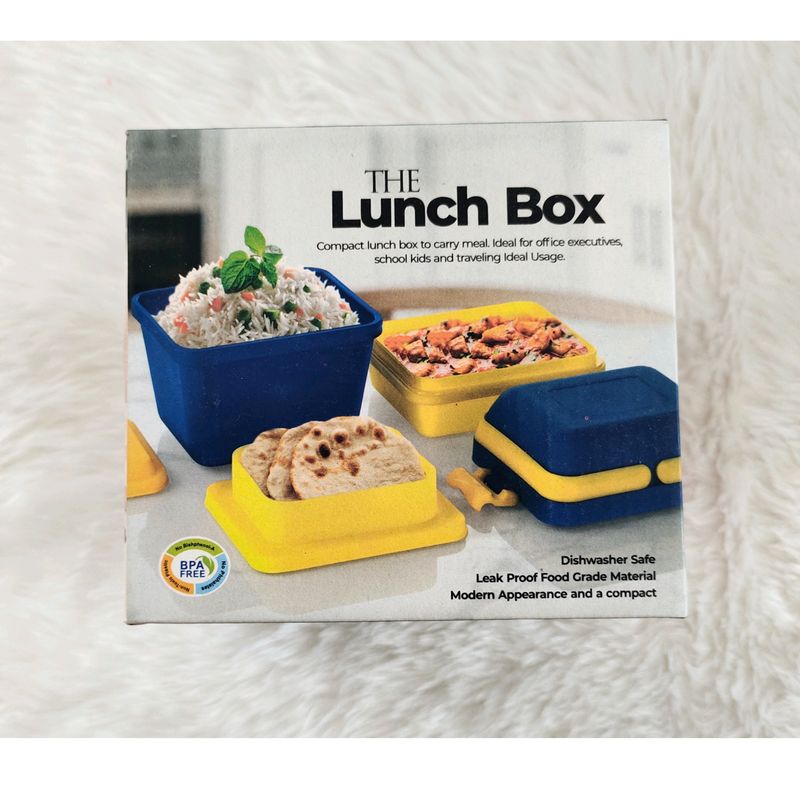 Compact Lunch Box ideal for traveling Totally New