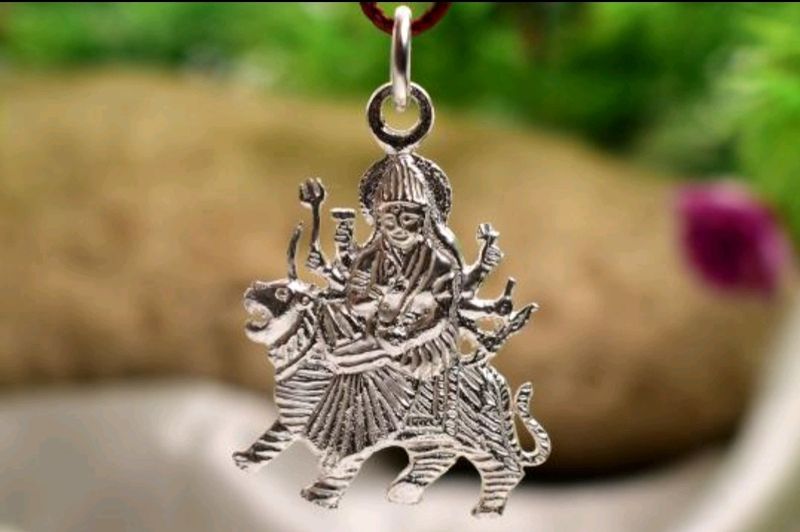 DURGA MAA SILVER LOCKET