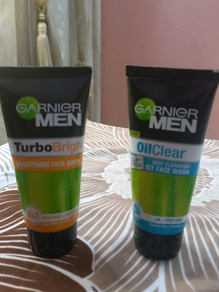 Combo Of 2 Garnier Man Face Wash