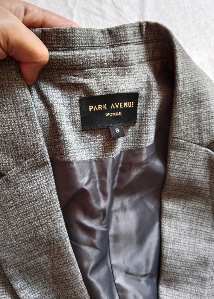 Park Avenue Women Grey Blazer