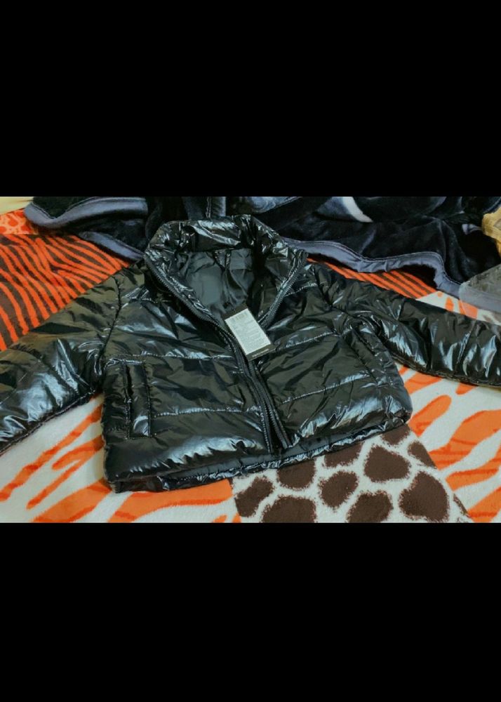 Crop Puffer Jacket