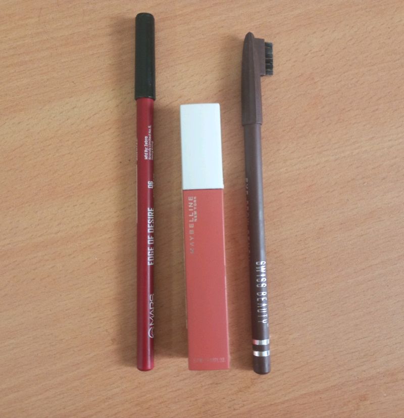 Combo of Maybelline,Mars and Swiss Beauty