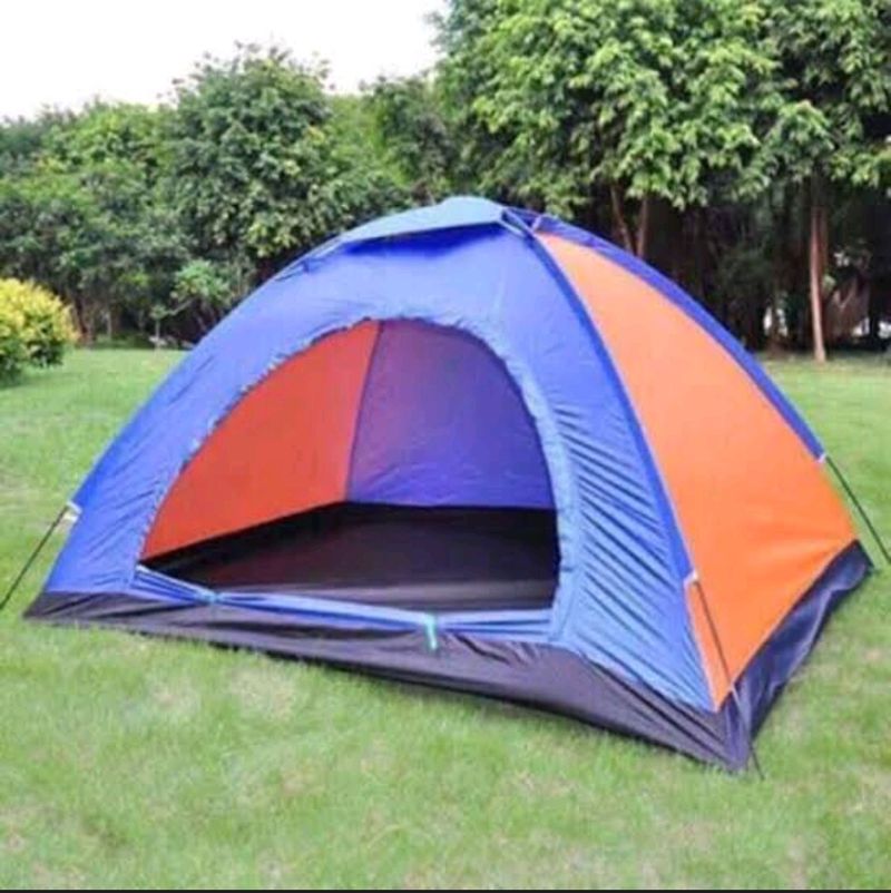 (2 Tent) 6 Person Flexible Tent For Campin