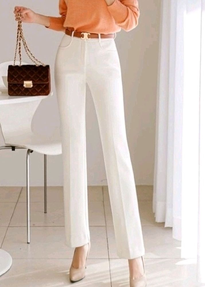 Formal Bootcut Trousers