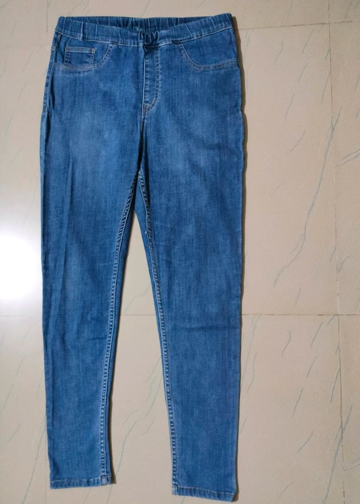 High Waist Stretchabl Skinny Jeans