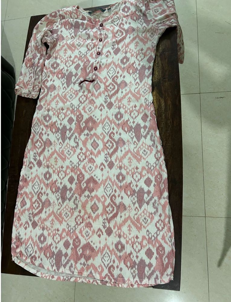 ZIG ZAG STRAIGHT KURTA