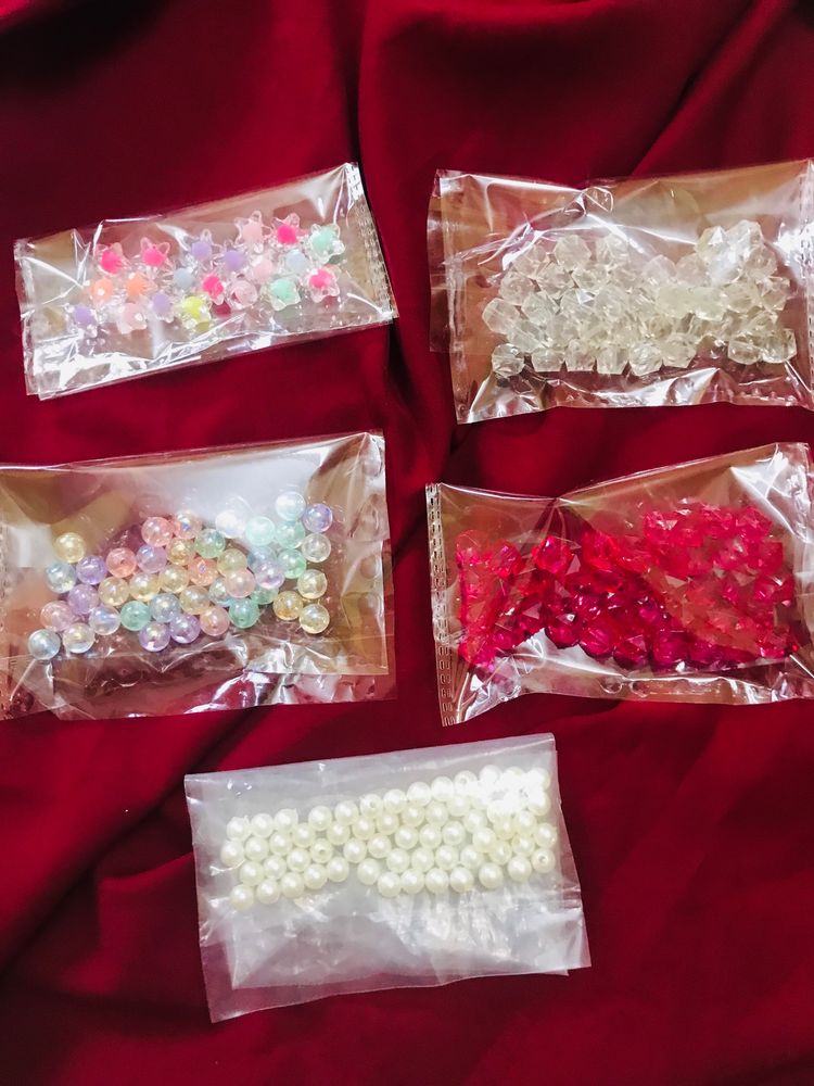 Pack Of 200 Shining Beads Combo