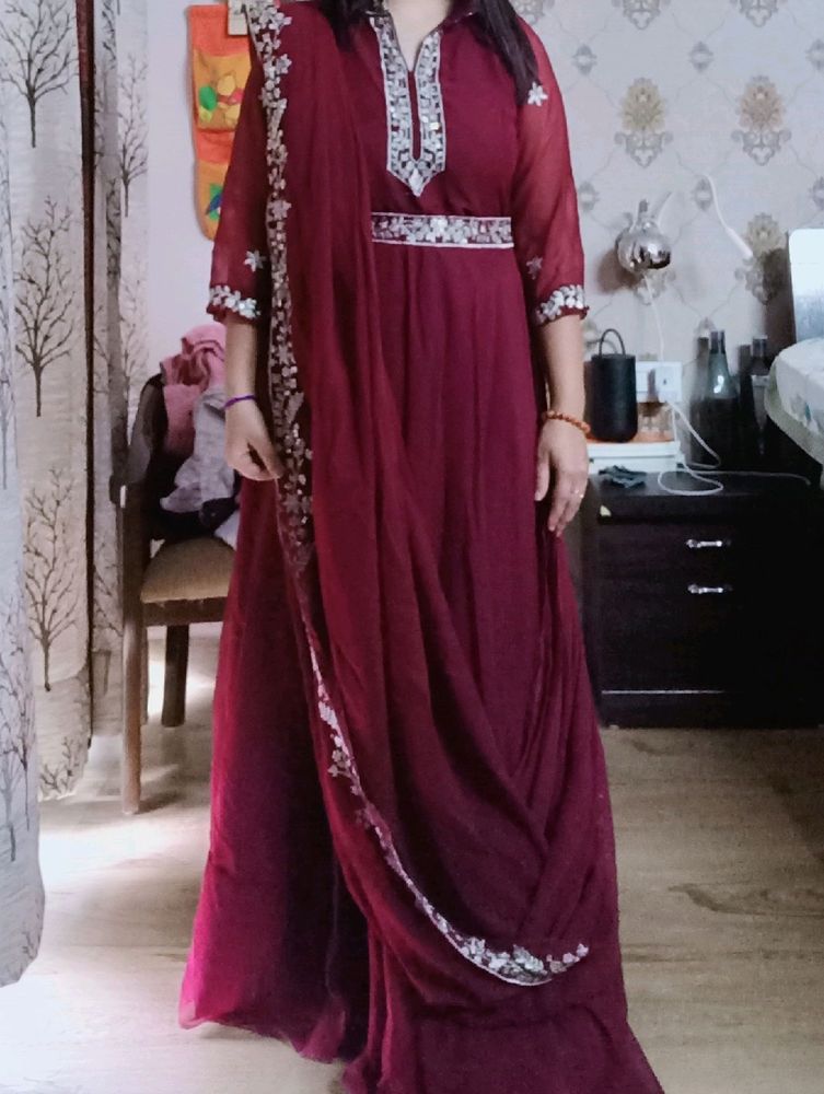 Indowestern Gown