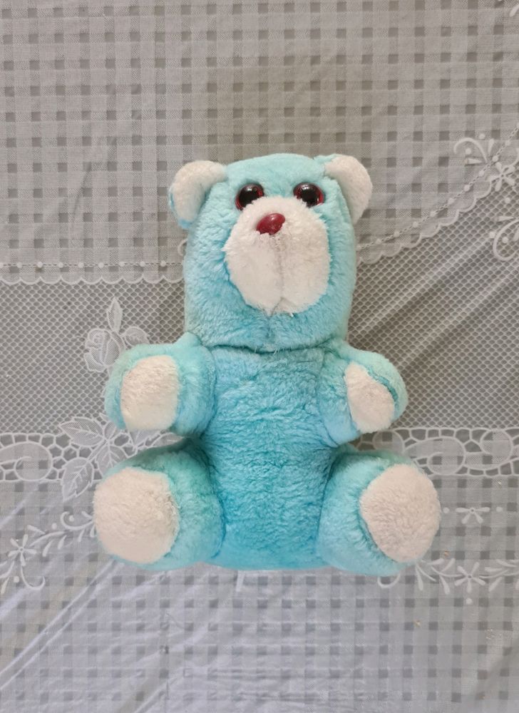 Sky Blue Teddy Bear... Stuffed Soft Toy