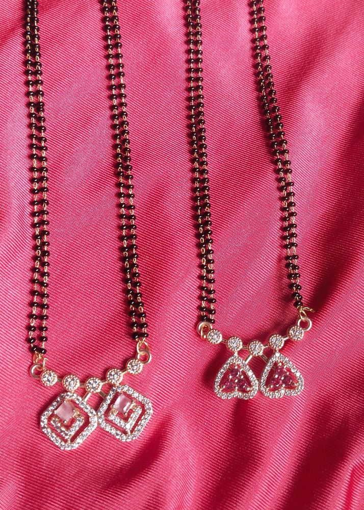 Modern Long 36 Inches Mangalsutra Combo Of 2