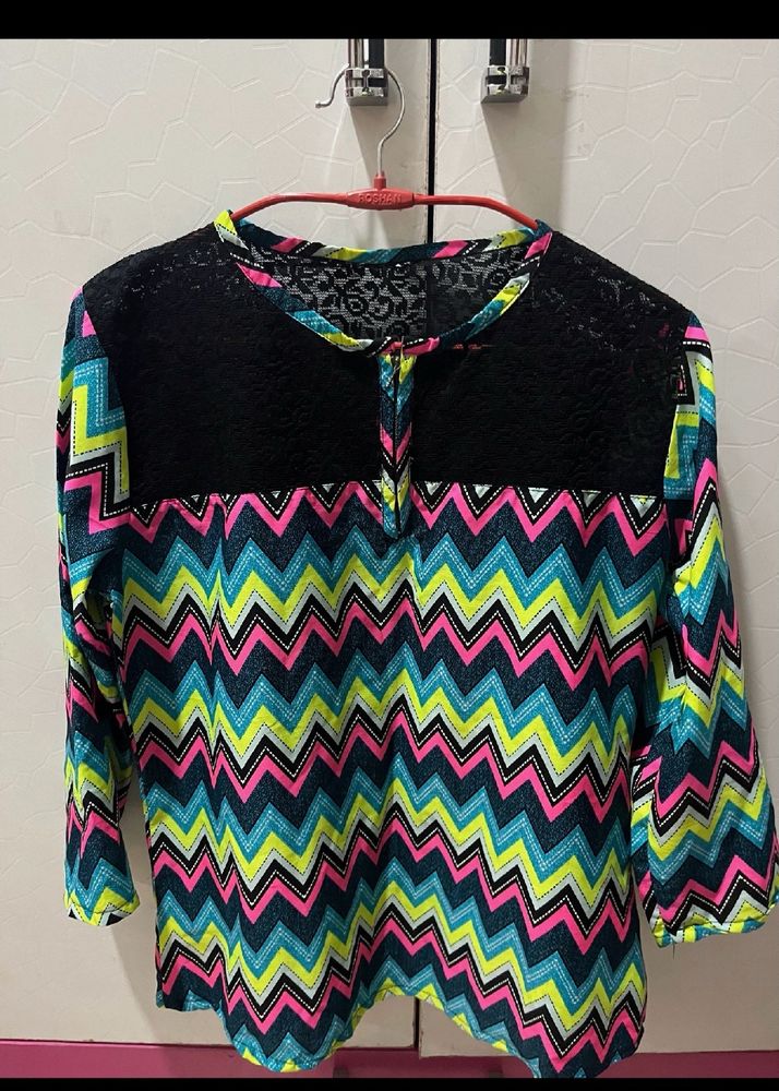 Multicolour Tunic Top