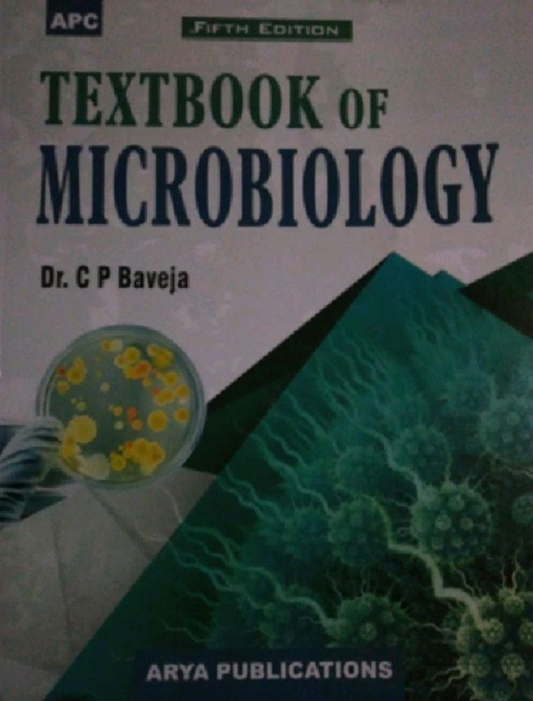 Textbook Of Microbiology CP Baveja Arya Publicatio