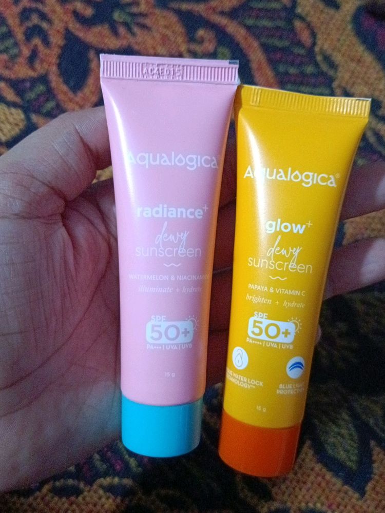 Combo Of 2 Mini Aqualogica Sunscreen