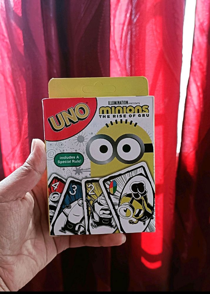 Minion Uno Cards