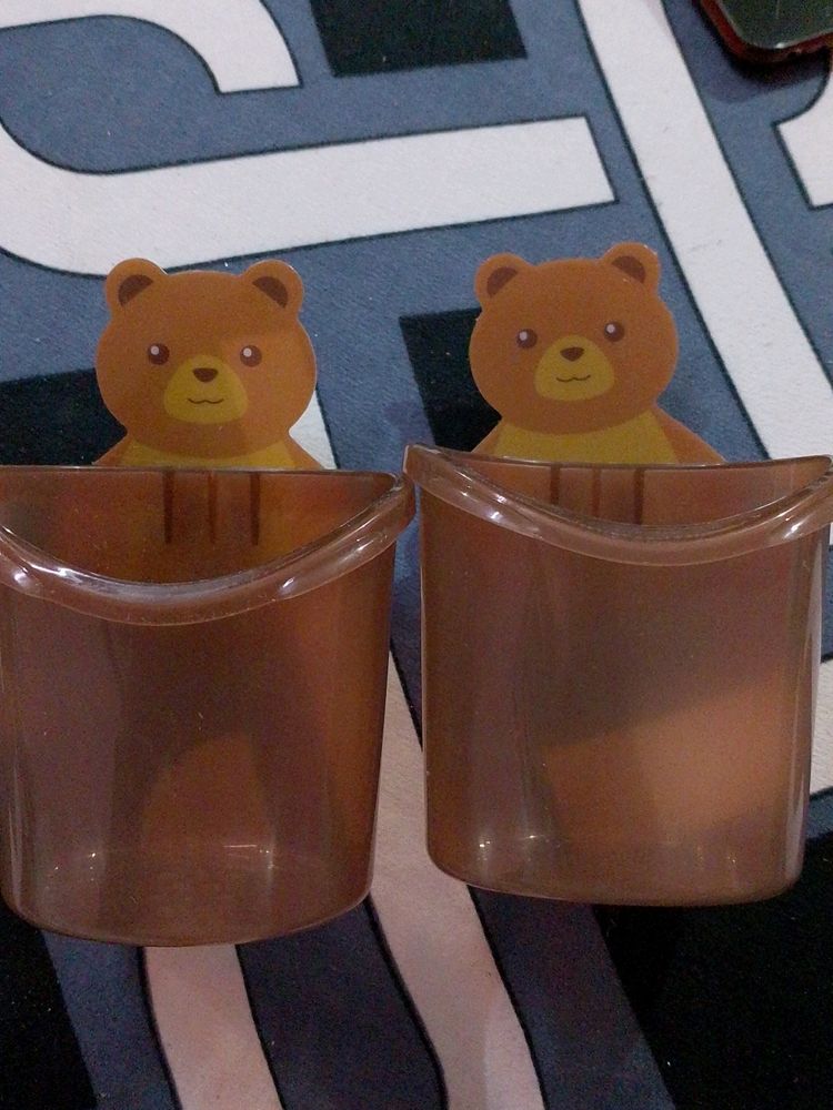 Teady Bear 🐻shape Toothbrush Holder