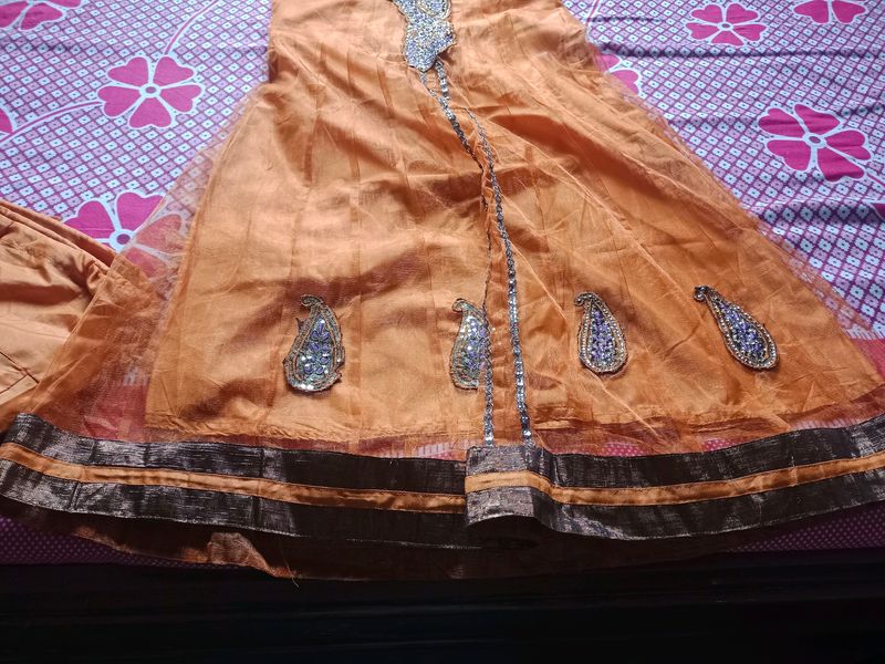 Anarkali Net Suit