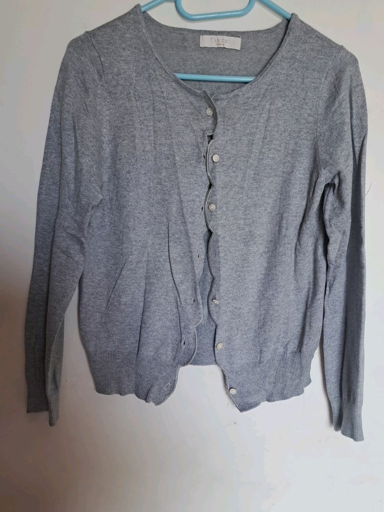 Grey Cardigan