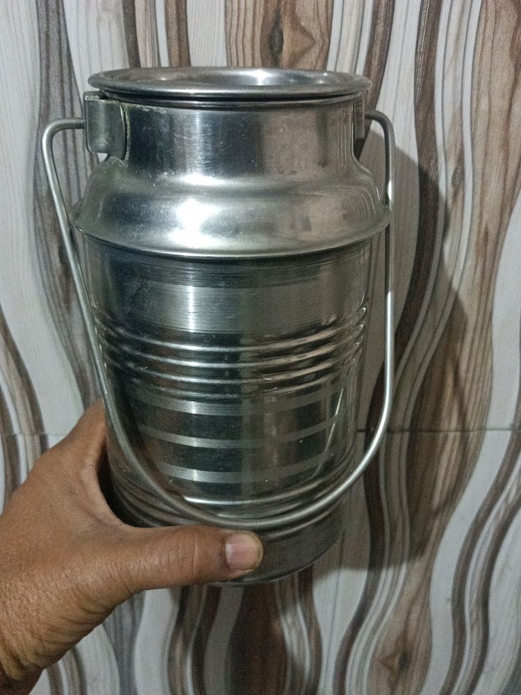 Steel Milk Can of 1.5 Litre capacity