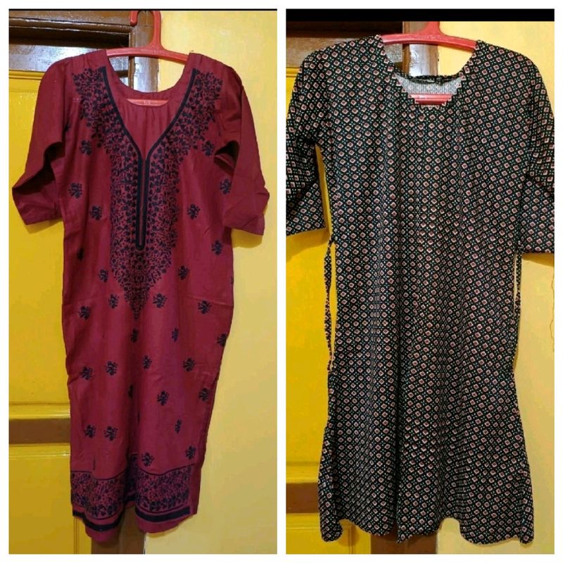 36 Size Kurti Set Of 2