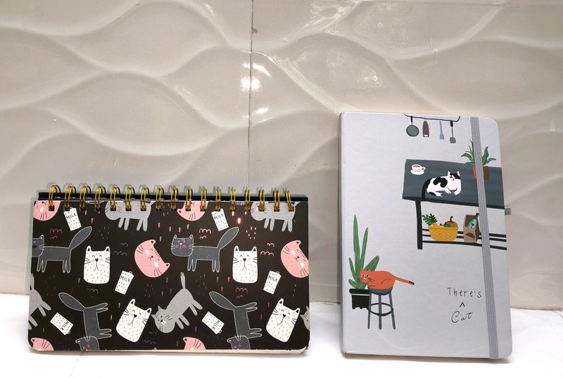 Cute Cat Weekly Planner And Diary