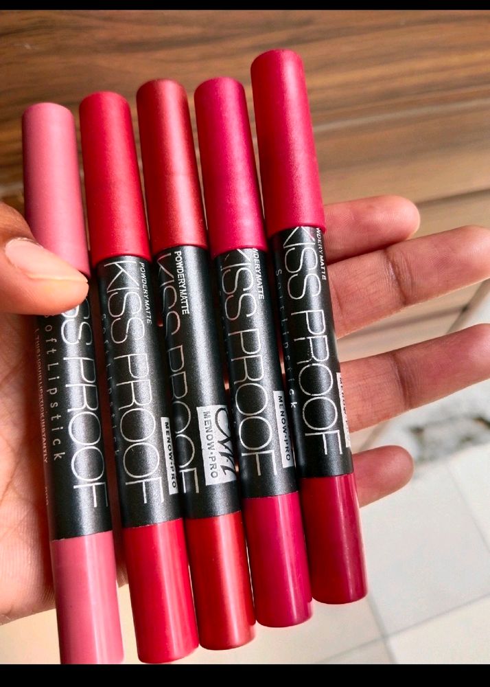 Combo Of any 2 Kissproof matte Lipstick