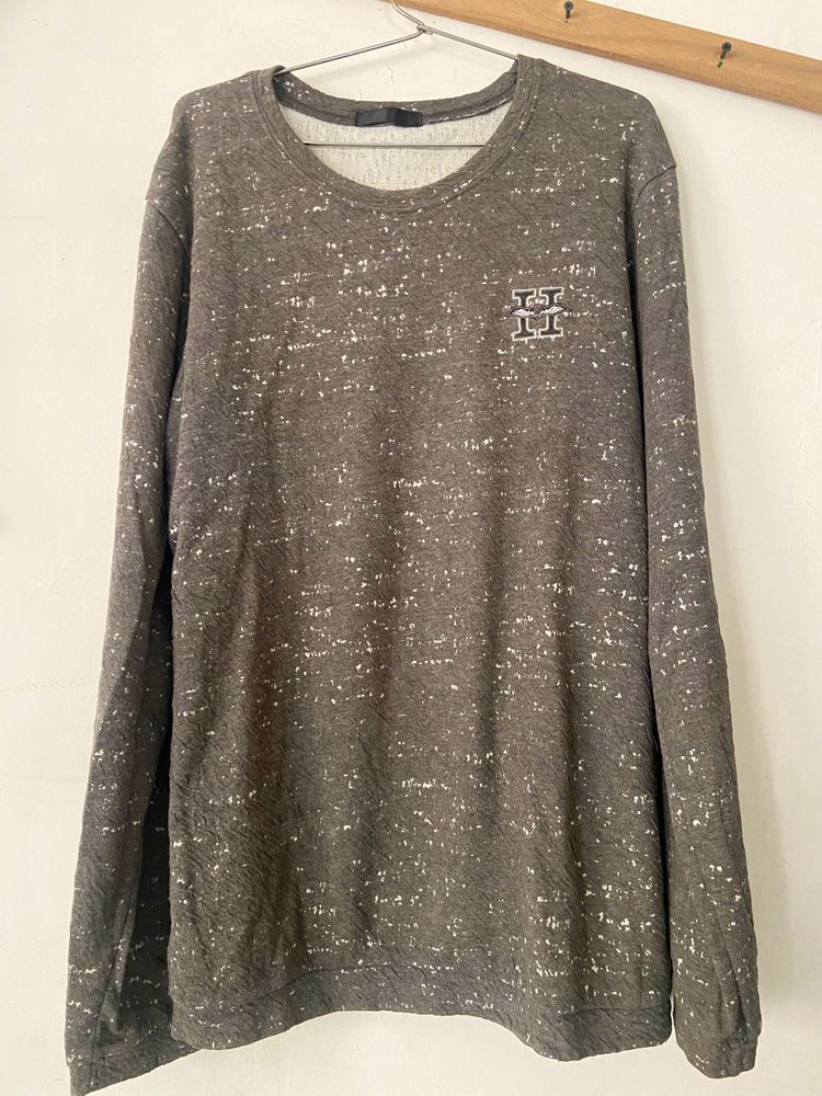 Grey Full Sleeves Tshirt