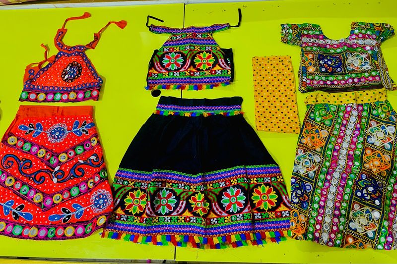 Combo Of 3 Gujarati Lehengas