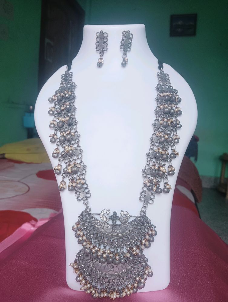 Black Polish Necklace