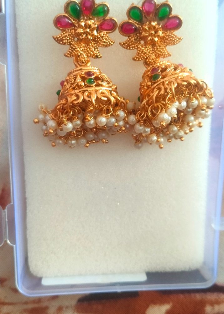 Handmade Jhumka Earrings