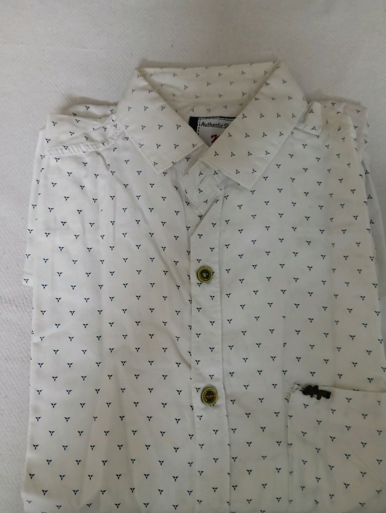 White Polka Dot Shirts