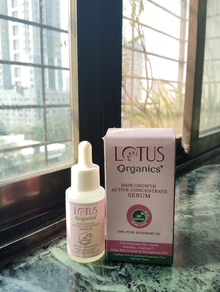 Lotus Organic's Hair Growth Serum