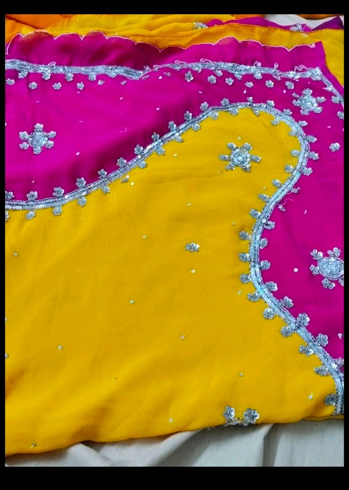 New Work Saree